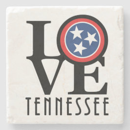 Posavasos De Piedra LOVE Tennessee