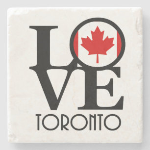 Posavasos De Piedra LOVE Toronto