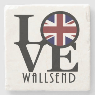 Posavasos De Piedra LOVE Wallsend England