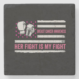 Posavasos De Piedra lucha contra el cáncer de mama