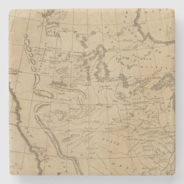 Posavasos De Piedra Luisiana 12 (Anverso)