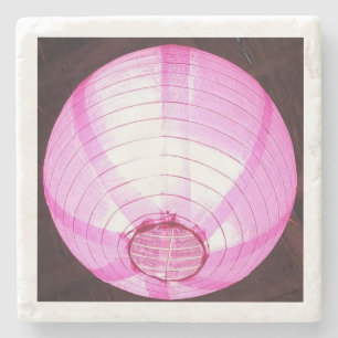 Posavasos De Piedra Luminosa escayola rosa