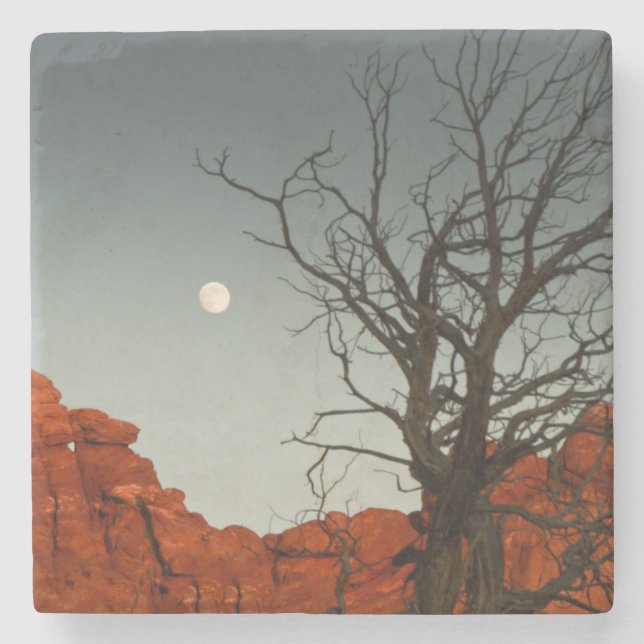 Posavasos De Piedra Luna traviesa (Anverso)