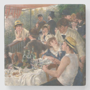 Posavasos De Piedra Luncheon del Fiesta de Boating - Auguste Renoir