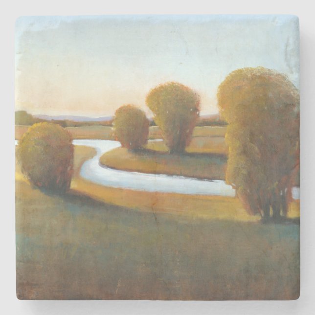 Posavasos De Piedra Luz de la tarde V (Anverso)