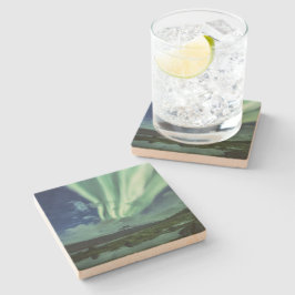 Posavasos De Piedra Luz del Norte Noruega