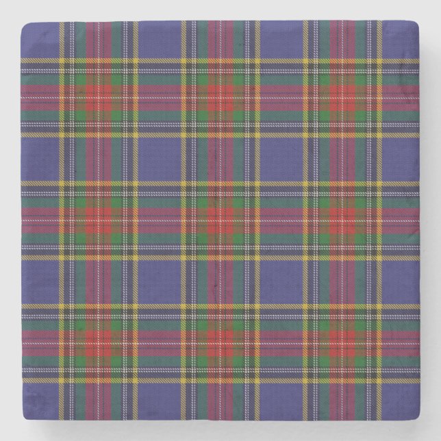 Posavasos De Piedra MacBeth Tartan (Anverso)