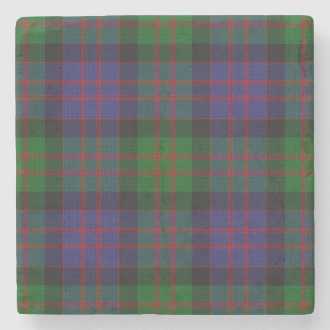 Posavasos De Piedra MacDonald Tartan (Anverso)