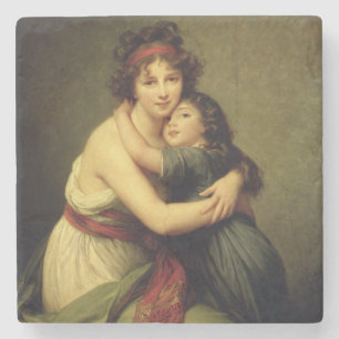 Posavasos De Piedra Madame Vigee-Lebrun y su hija