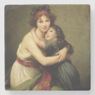 Posavasos De Piedra Madame Vigee-Lebrun y su hija 2