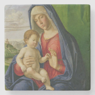 Posavasos De Piedra Madonna y niño, 1490s