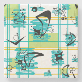 Posavasos De Piedra Madras de mediados del siglo