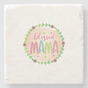 Posavasos De Piedra Madre bendita regalo