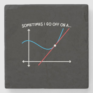 Posavasos De Piedra Maestra De Matemáticas A Veces Me Voy