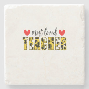 Posavasos De Piedra Maestros y profesores más amados