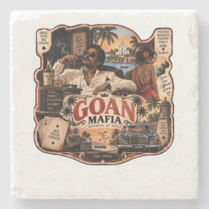 Posavasos De Piedra Mafia de Goa - Orgullo de Goa