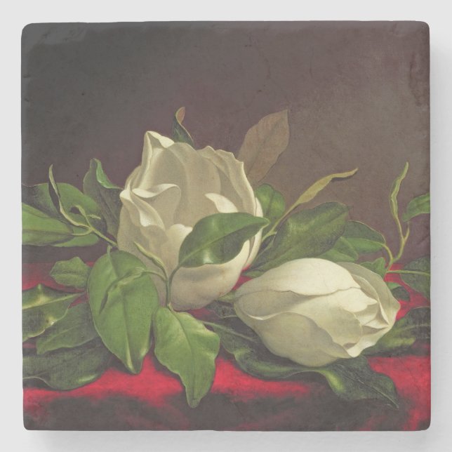 Posavasos De Piedra Magnolia (Anverso)