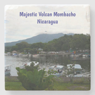 Posavasos De Piedra Majestic Volcan Mombacho - Granada, Nicaragua