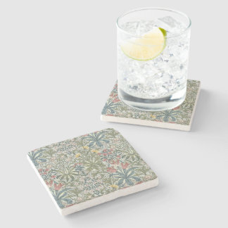 Posavasos De Piedra Malezas del bosque de William Morris