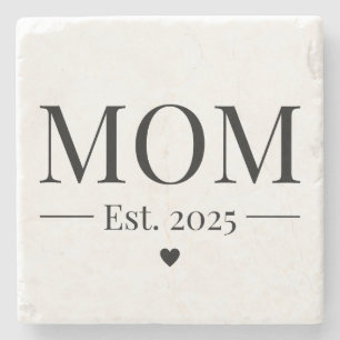 Posavasos De Piedra Mamá Establecida 2025