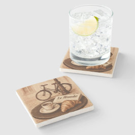 Posavasos De Piedra Mañana parisina