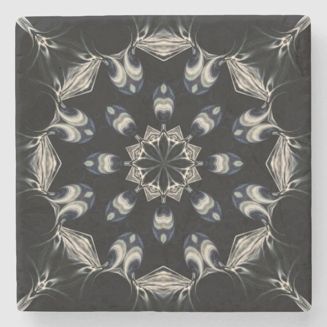 Posavasos De Piedra Mandala elegante (Anverso)