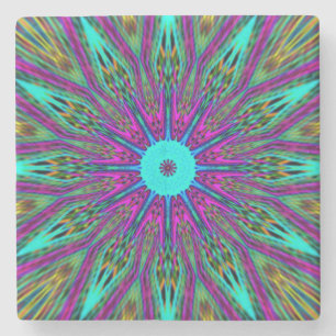 Posavasos De Piedra mandala única