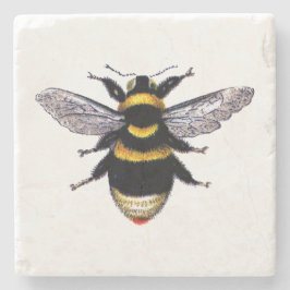 Posavasos De Piedra Manosee la abeja