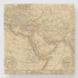 Posavasos De Piedra Mapa antiguo