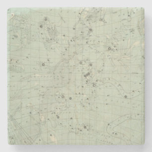 Posavasos De Piedra Mapa de estrella 2