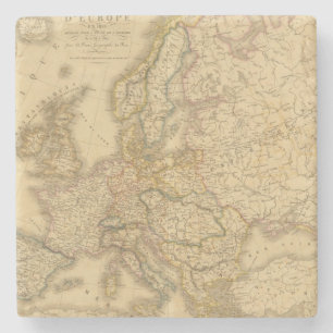 Posavasos De Piedra Mapa de Europa 2