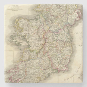 Posavasos De Piedra Mapa de Irlanda
