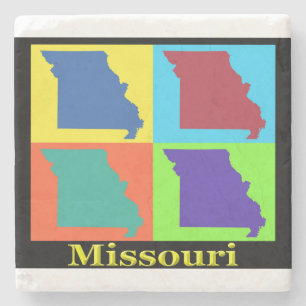 Posavasos De Piedra Mapa de Missouri