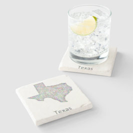 Posavasos De Piedra Mapa de Tejas
