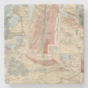 Posavasos De Piedra Mapa del atlas de Tieflander