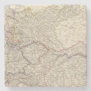 Posavasos De Piedra Mapa general de Alemania