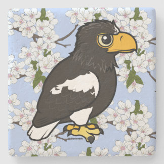 Posavasos De Piedra Mar Eagle de Birdorable Steller