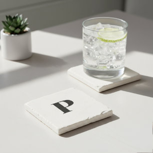 Posavasos De Piedra Marble Coaster Set, Compose Your Own Phrase
