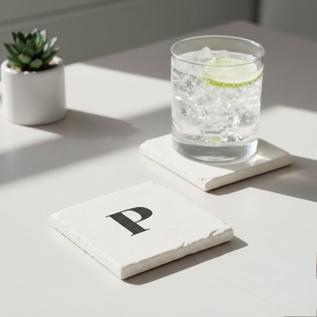 Posavasos De Piedra Marble Coaster Set, Compose Your Own Phrase (Subido por el creador)