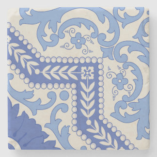 Posavasos De Piedra Marco de guiño botánico