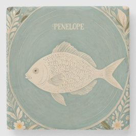 Posavasos De Piedra Mareas tranquilas personalizadas