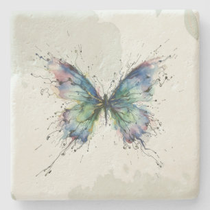 Posavasos De Piedra Mariposa