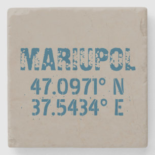 Posavasos De Piedra Mariupol Ucrania latitud y longitud perturbada