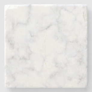 Posavasos De Piedra Mármol blanco