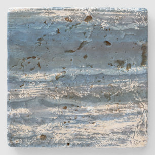 Posavasos De Piedra Mármol gris-azul