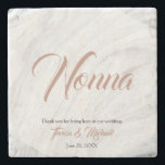 Posavasos De Piedra Mármol, tarjeta de lugar personalizada<br><div class="desc">Eleva la configuración de la mesa de su evento con nuestras Casas de Piedra de la Tarjeta Personalizada de Marble. Diseñadas con elegancia y un aire contemporáneo, estas galerías combinan la belleza intemporal del mármol con la tipografía rosa de moda dorada, ofreciendo un acento elegante y funcional a su decoración....</div>