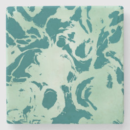 Posavasos De Piedra Mármol verde