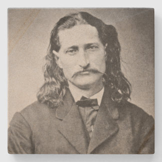 Posavasos De Piedra Marshal Wild Bill Hickok Antiguo Cañero Occidental