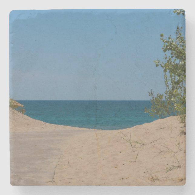 Posavasos De Piedra Más allá (Anverso)