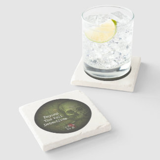 Posavasos De Piedra Más Allá Del Velo Dtectives Coaster (Cuadrado)